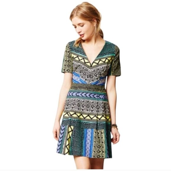 Anthropologie Plenty By Tracy Reese New Moon Dress Size 2 - Picture 1 of 11